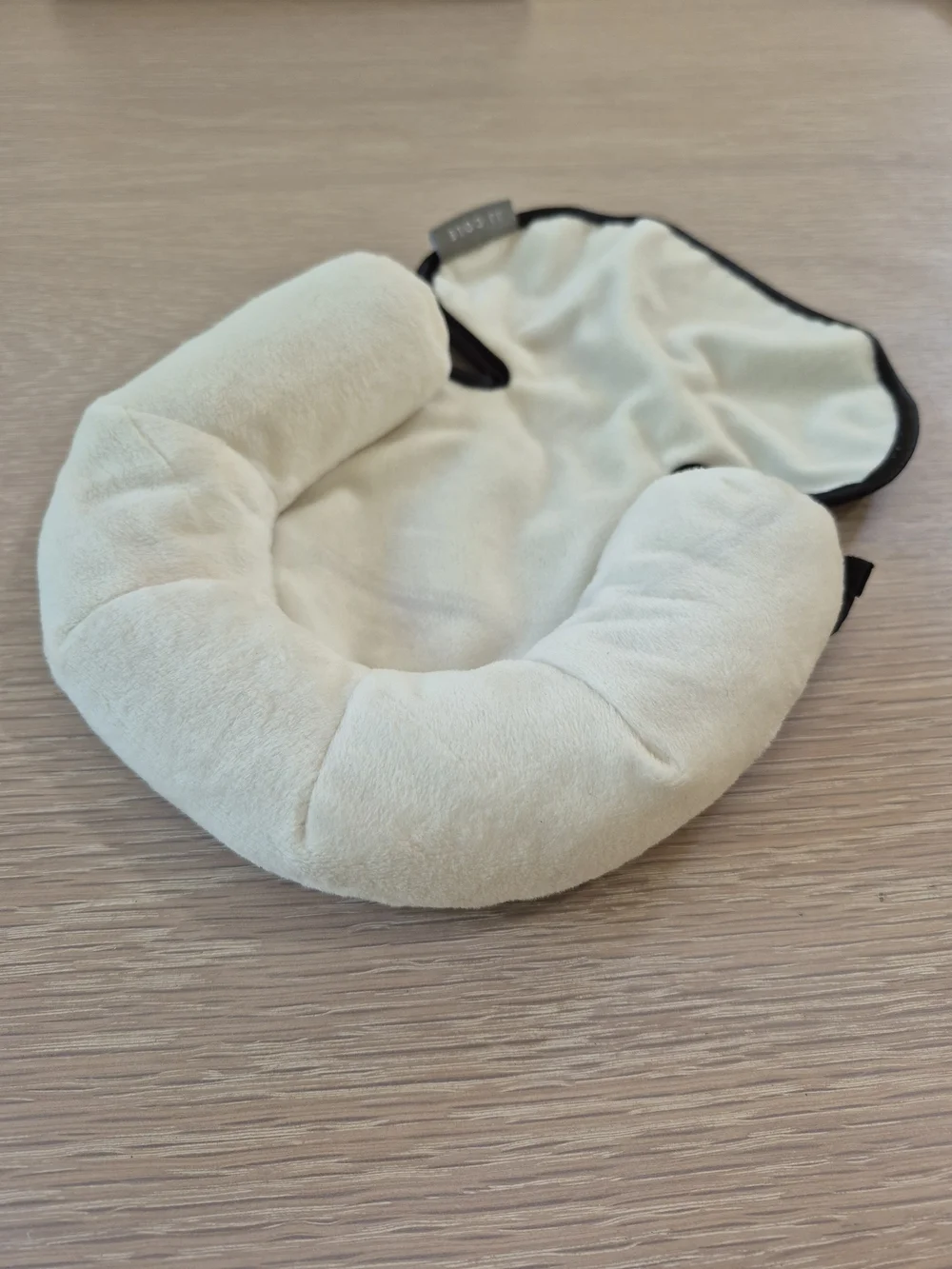 JJ Cole White Baby Head Support Pillow